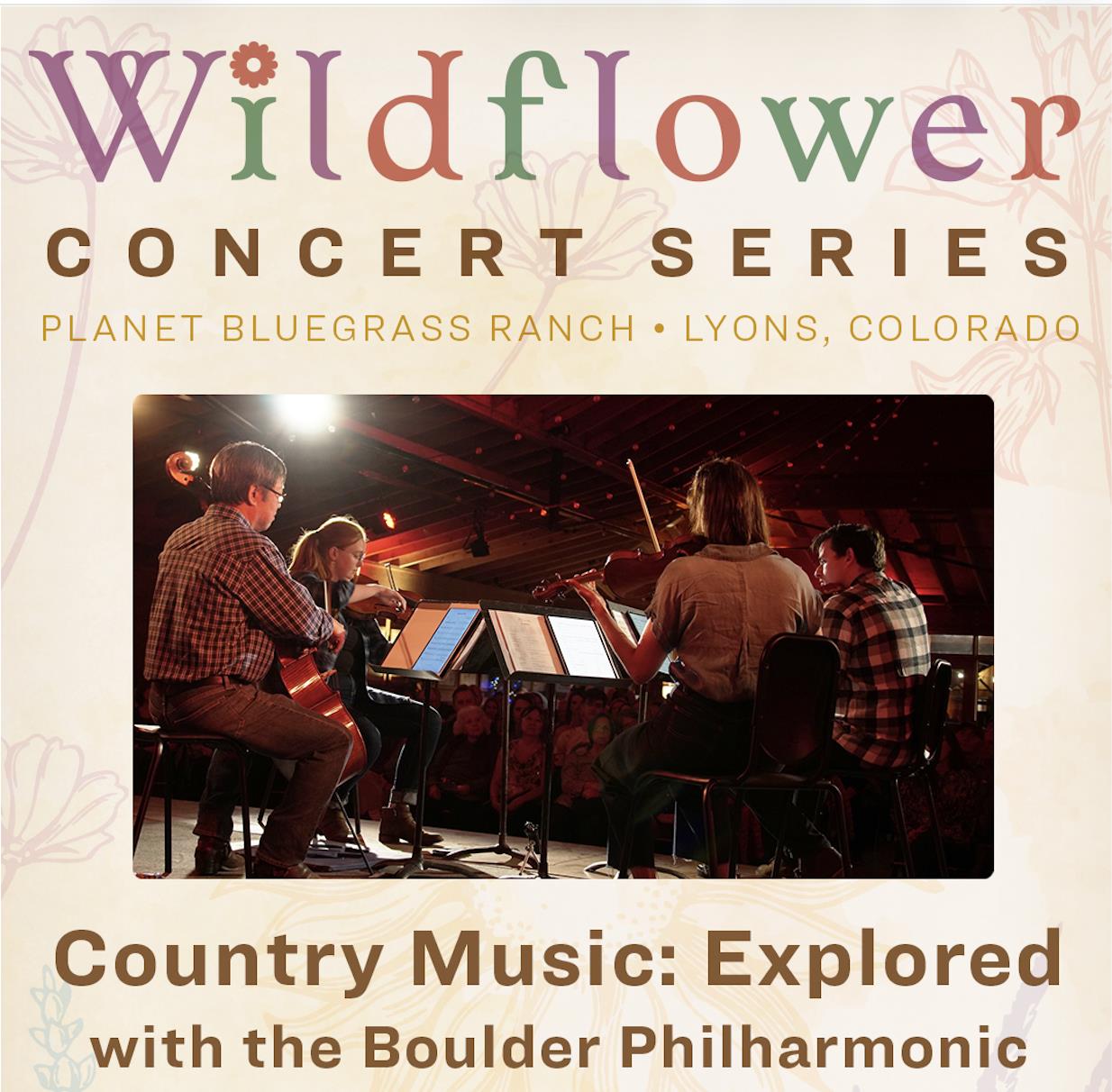COUNTRY MUSIC: Explored - with The Boulder Philharmonic